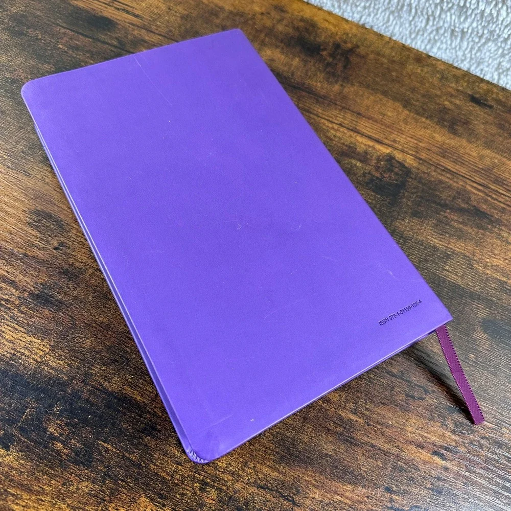 The Message Bible Eugene Peterson‎ Purple Imitation Leather NavPress Tyndale
